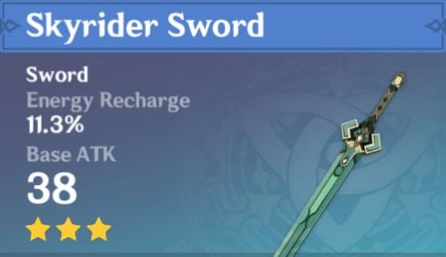 3Star Skyrider Sword
