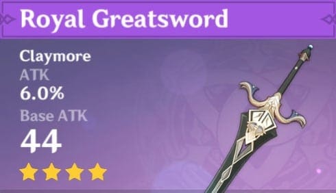 4Star Royal Greatsword