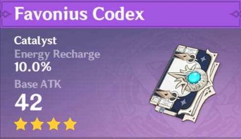 4Star Favonious Codex