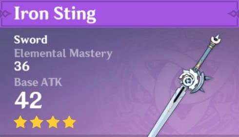 4Star Iron Sting
