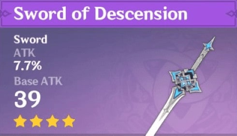 4Star Sword Of Descension