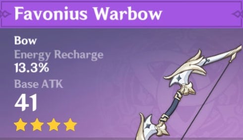 Favonious Warbow