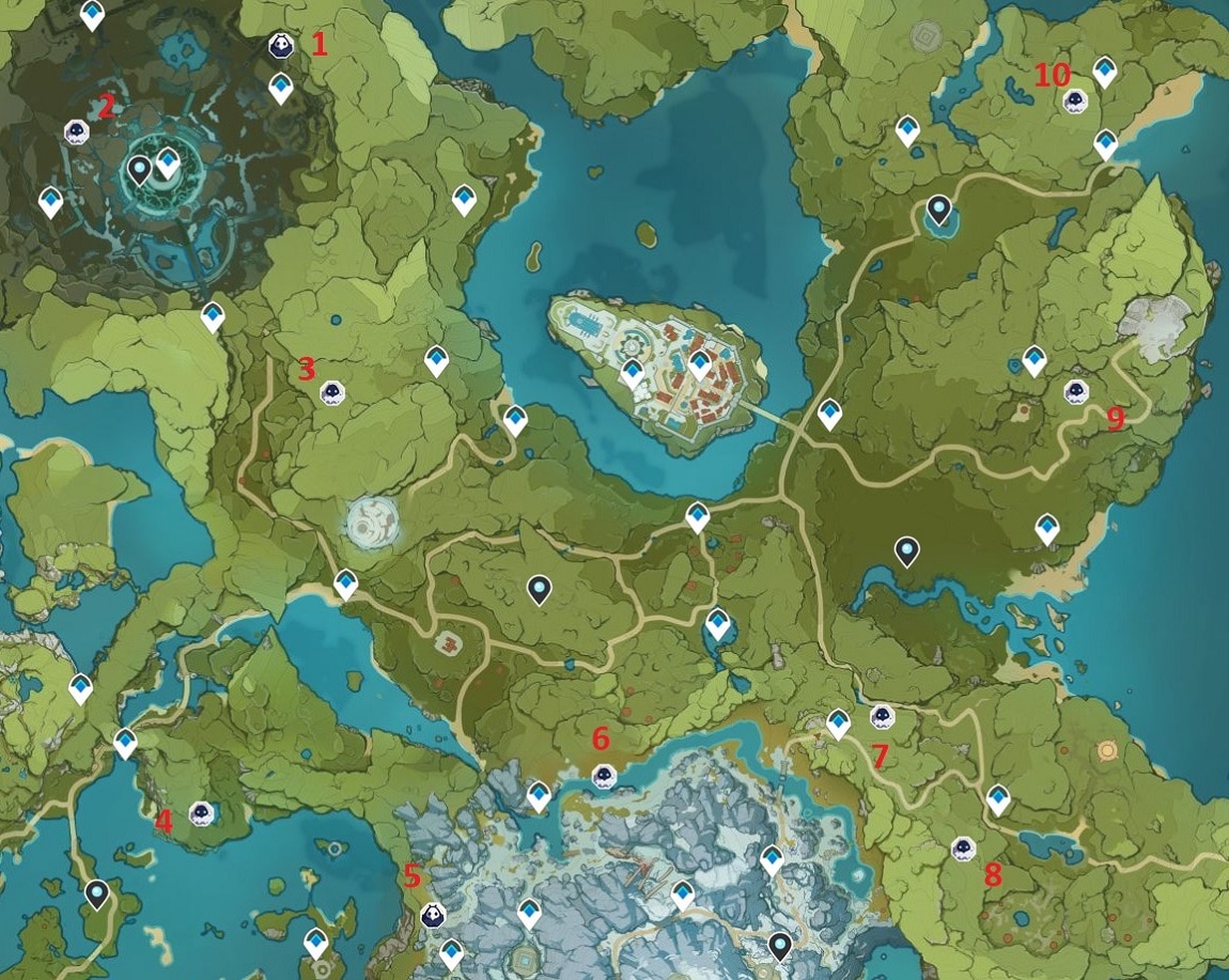 Abyss mages locations