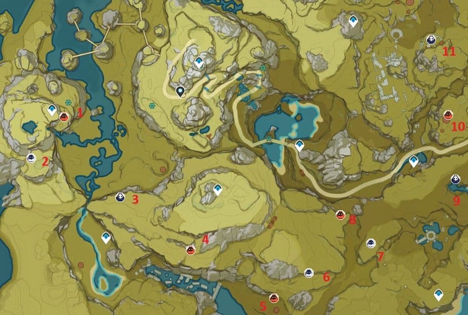 Abyss Mage Location In West Part of Liyue