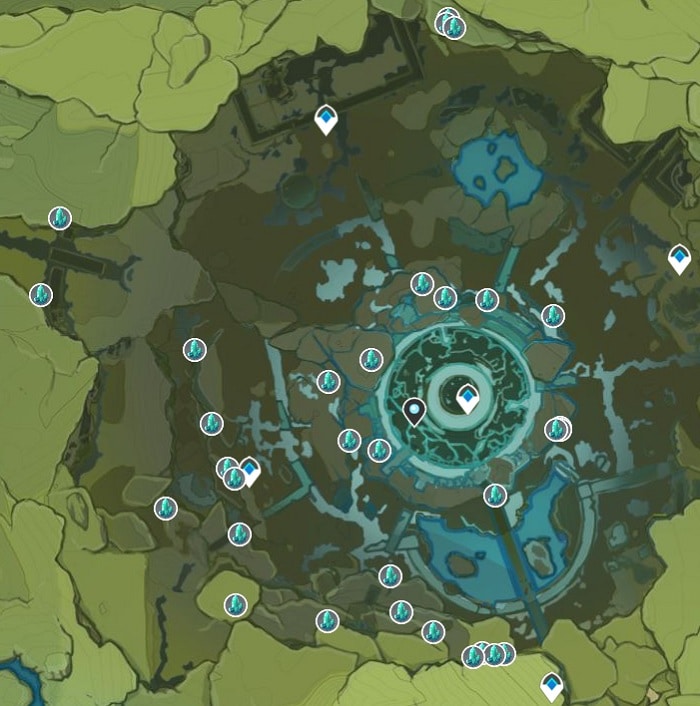 Crystal Chunk Map Stormterror Lair