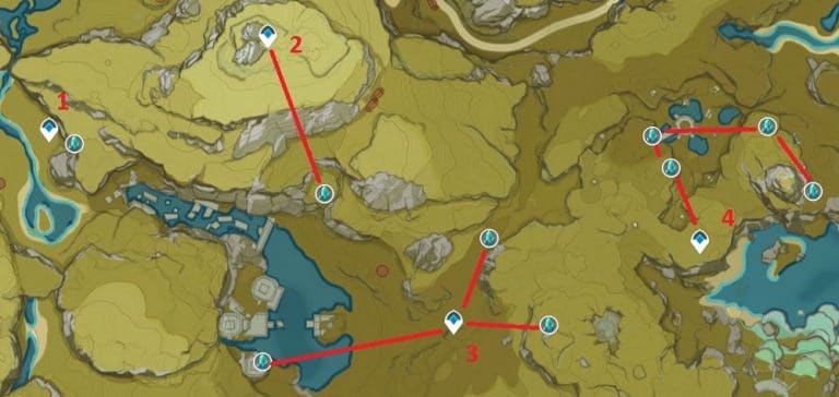 Crystal Chunk Locations and Farming Routes - Genshin DB