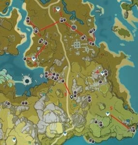 Iron Chunk Locations and Farming Guide - Genshin DB