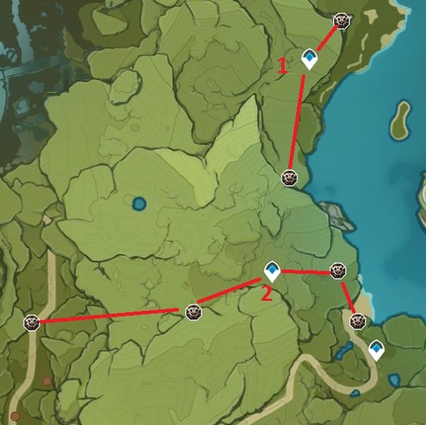 Samachurl Locations Map Wolvendom And Brightcrown Canyon