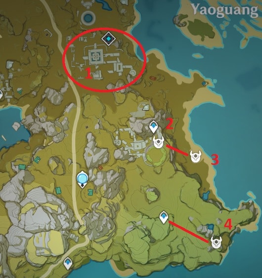Treasure Hoarders Location In Guili Plains