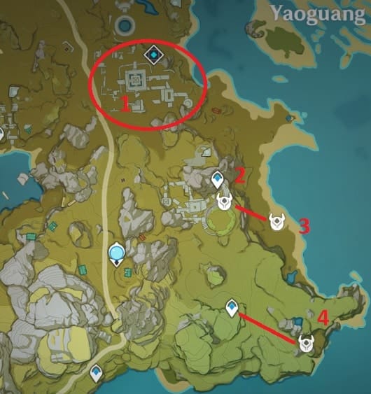 Treasure Hoarders Location In Guili Plains