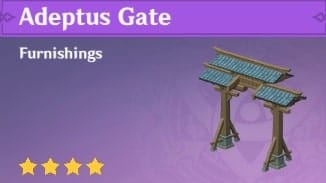 Furnishing Adeptus Gate