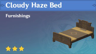 Furnishing Cloudy Haze Bed