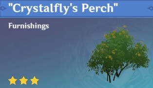 Furnishing Crystalfly’s Perch