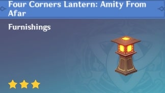 Four Corners Lantern: Amity From Afar