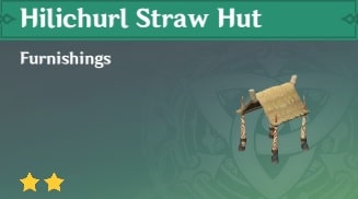 Hilichurl Straw Hut