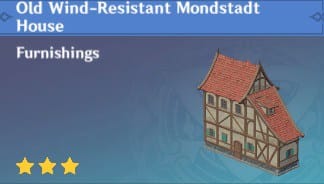 Furnishing Old Wind-Resistant Mondstadt House