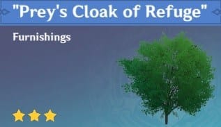 Furnishing Prey’s Cloak of Refuge