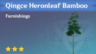 Furnishing Qingce Heronleaf Bamboo