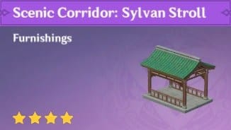 Furnishing Scenic Corridor Sylvan Stroll