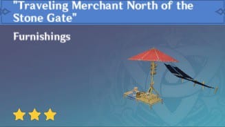 Furnishing Traveling Merchant North of the Stone Gate