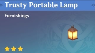 Trusty Portable Lamp