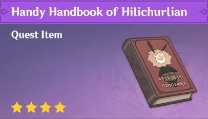 Handy Handbook Of Hilichurlian Large