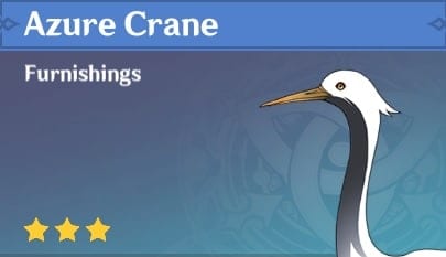 Animal Azure Crane