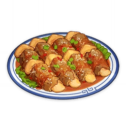 Matsutake Meat Rolls