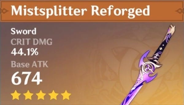 Level 90 R1 Mistsplitter Reforged is S-tier on ALMOST Everyone