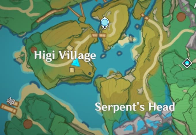 10 Overlooking Serpent Head Map