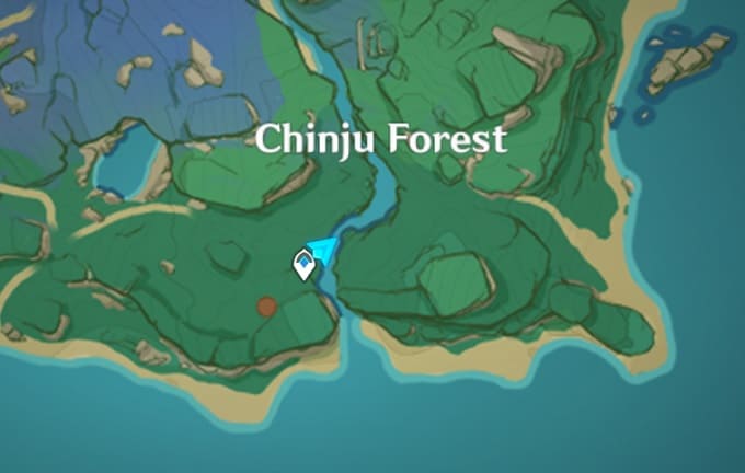 4 The Sacred Forest In The Moonlight Map