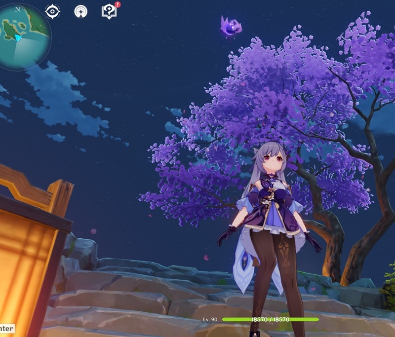 6 Electroculus Amakane Island Above The Tree In Game