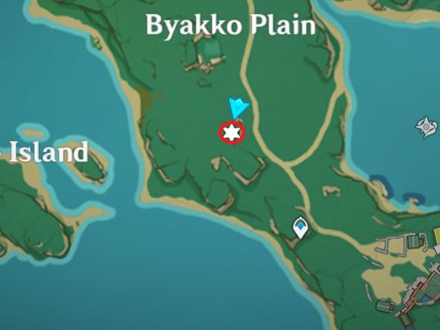 7 Electroculus Byakko Plain Above The Huge Rock Map