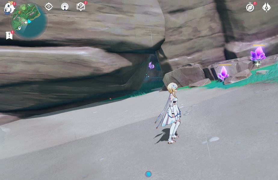 86 Electroculus Inside Small Cave At The Beach In Game