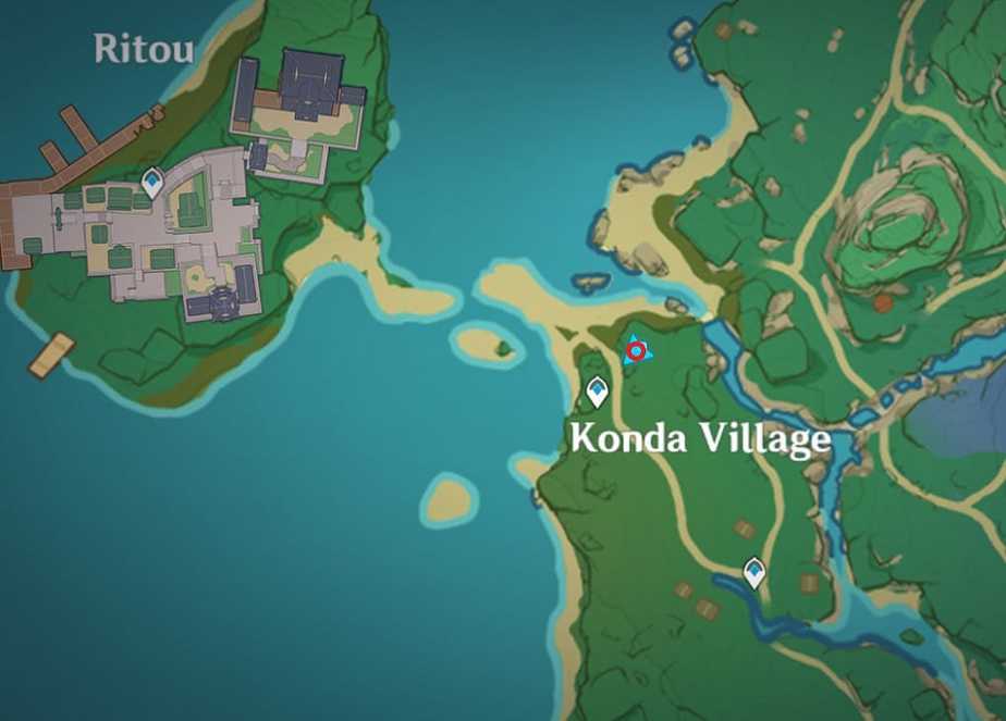 A Strange Story In Konda Quest Location