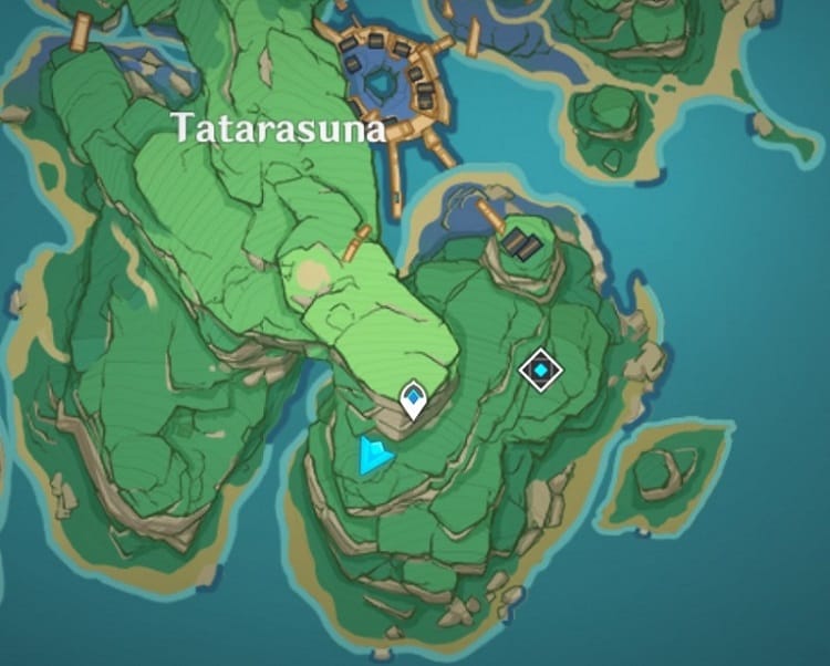 Shrine Of Depth South Of Tatarasuna Map