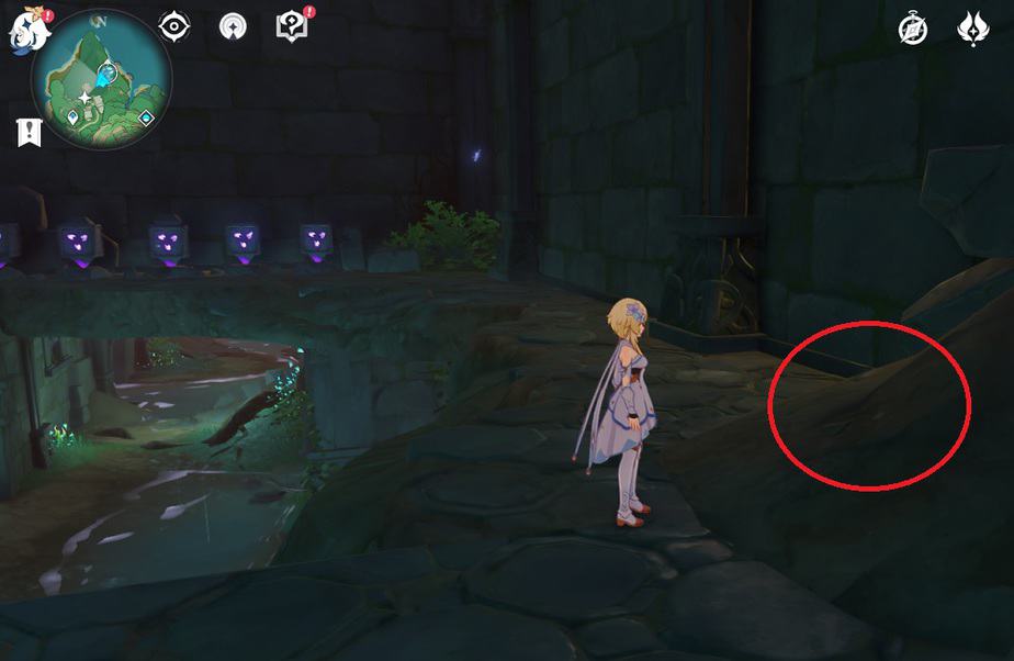 Third Old Stone Slate In Underground Ruin Araumi In Game