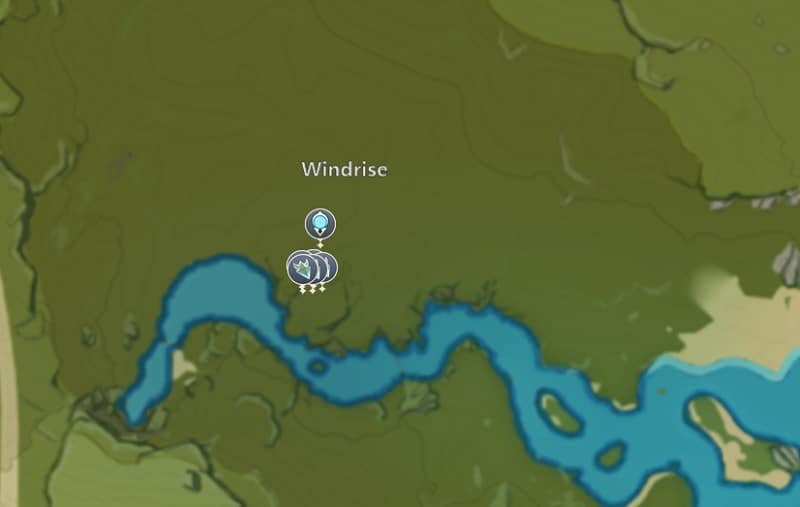 Crystal Core Location in Windrise