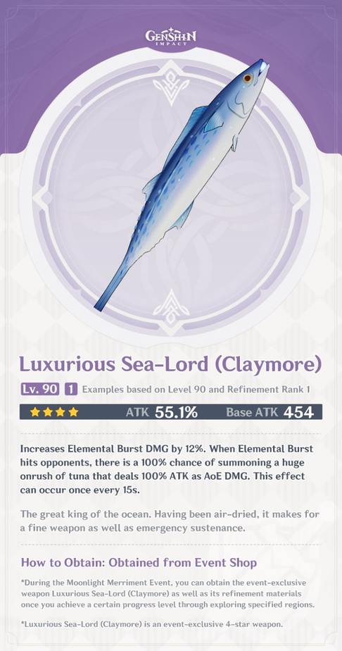Luxurious Sea Lord Claymore Level 90 Refinement 1 Stats Luxurious Sea Lord Claymore Level 90 Refinement 1 Stats