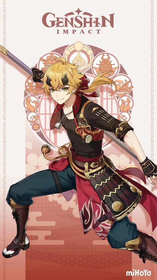 Thoma Character Card Thoma Character Card