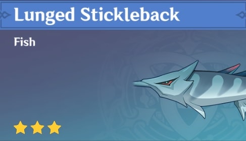 Fish Lunged Stickleback