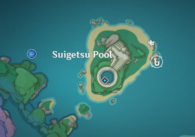 Fishing Location in Suigetsu Pool