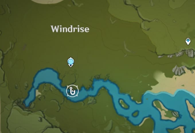 Fishing Location in Windrise