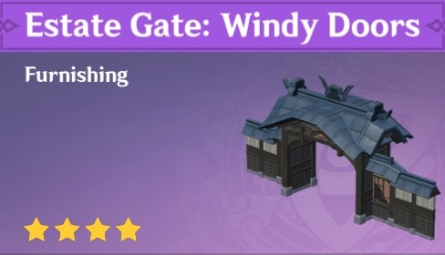 Furnishing Estate Gate Windy Doors
