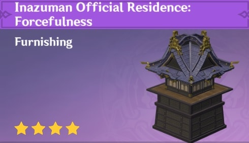 Furnishing Inazuman Official Residence Forcefulness