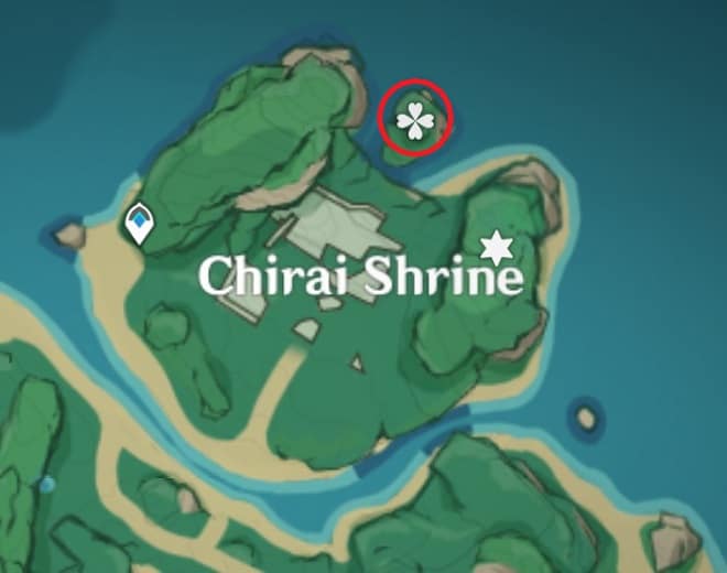 Perch Location in Chirai Shrine