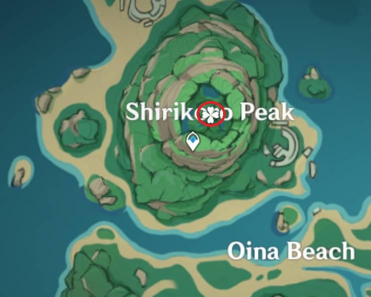 Perch Location in Shirikoro Peak
