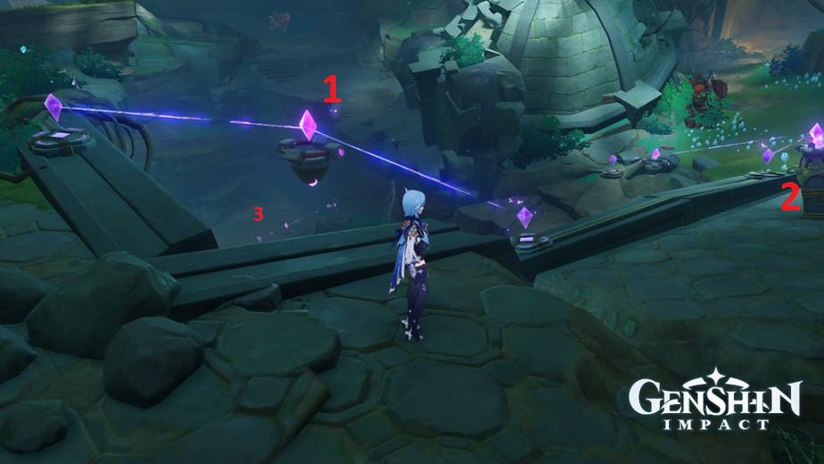 Solving Relay Stone Puzzle in the Last Gate