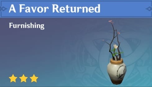 A Favor Returned