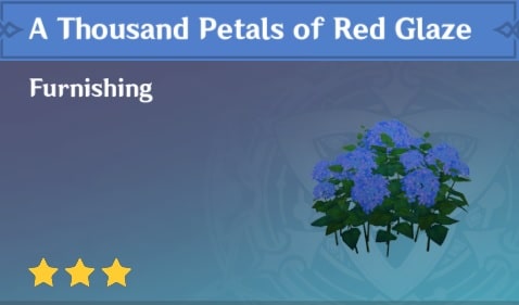 A Thousand Petals of Red Glaze